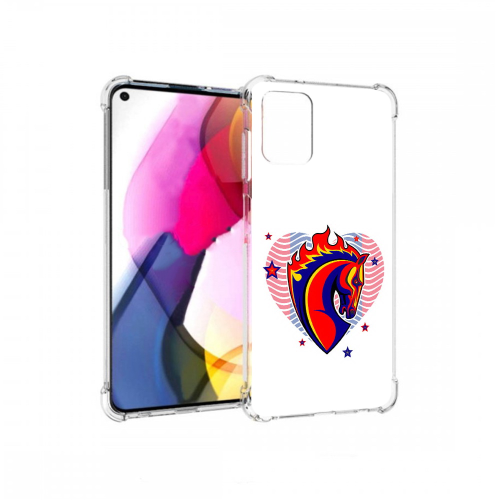 

Чехол MyPads Tocco для Motorola Moto G ФК ЦСЛ Лошадь (PT227060.366.180), Прозрачный, Tocco