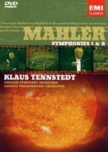 

MAHLER, G., SYMPHONIES NOS. 1 & 8 - Tennstedt, Klaus, 2 DVD