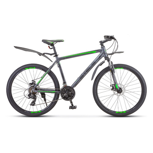 

Велосипед STELS Navigator-620 MD V010 (2020-2021), горный (взрослый), рама 14", колеса 26"