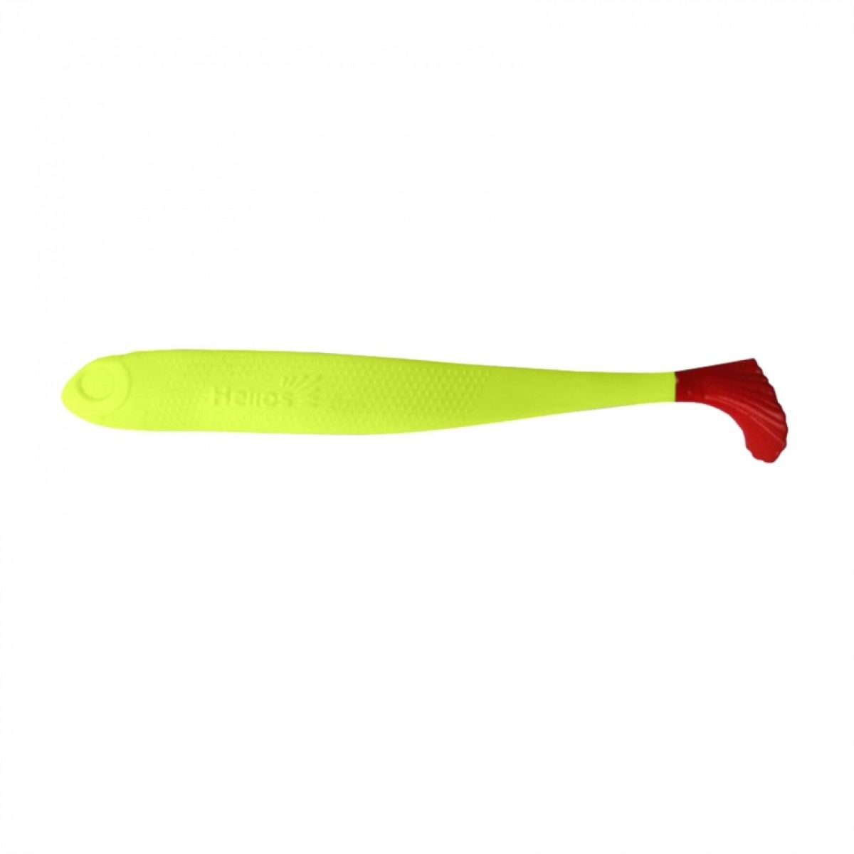 

Виброхвост helios jumbo 4,95"/12.5 см acid lemon & red 5шт. (hs-7-029), Helios, 11316155