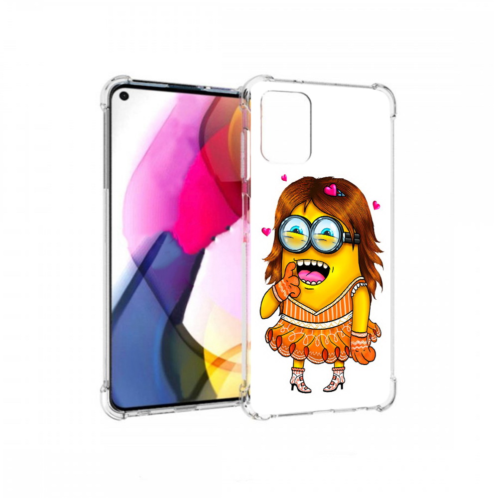 

Чехол MyPads Tocco для Motorola Moto G Миньон девочка (PT227060.366.116), Прозрачный, Tocco