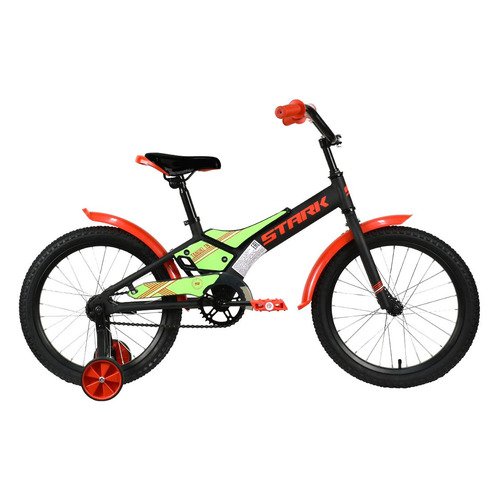 

Велосипед STARK Tanuki 18 Boy (2021), городской (детский), колеса 18", черный/красный, 10.