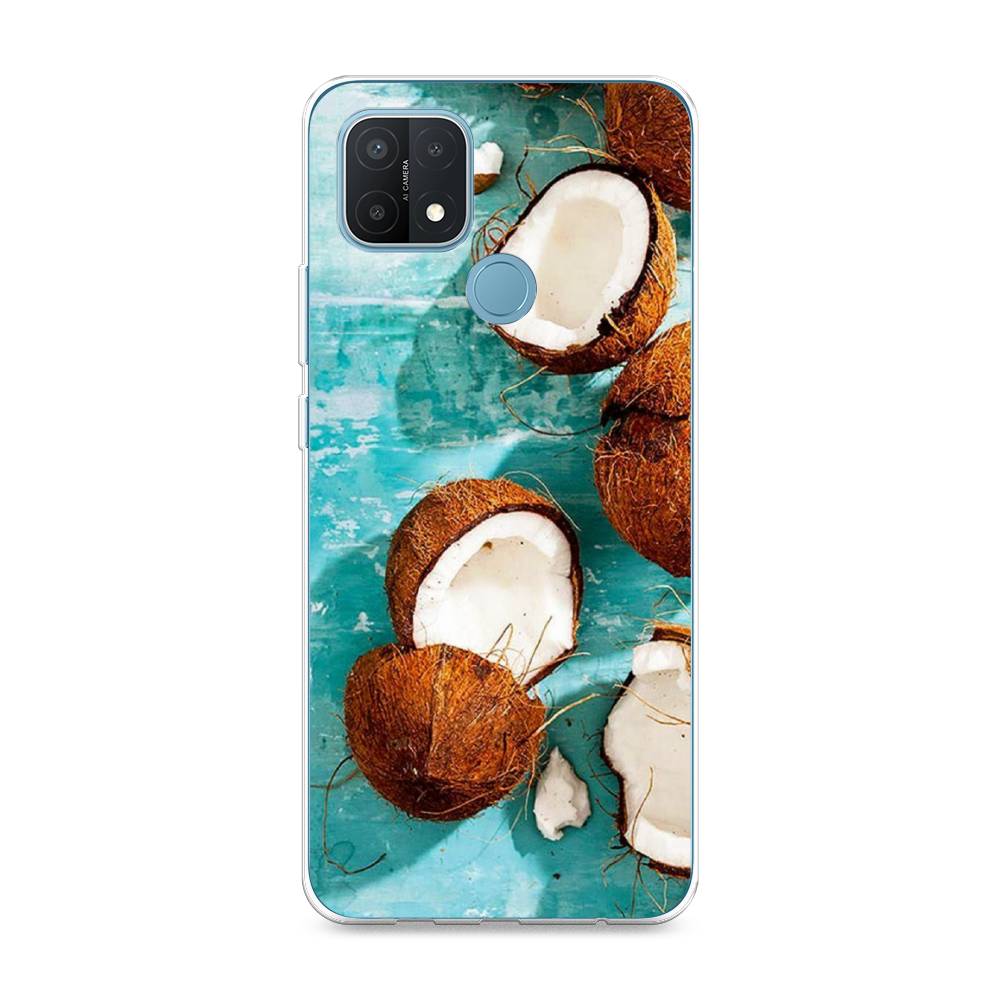 

Чехол Awog на Oppo A15/A15s "Разбитые кокосы", Разноцветный, 255650-10