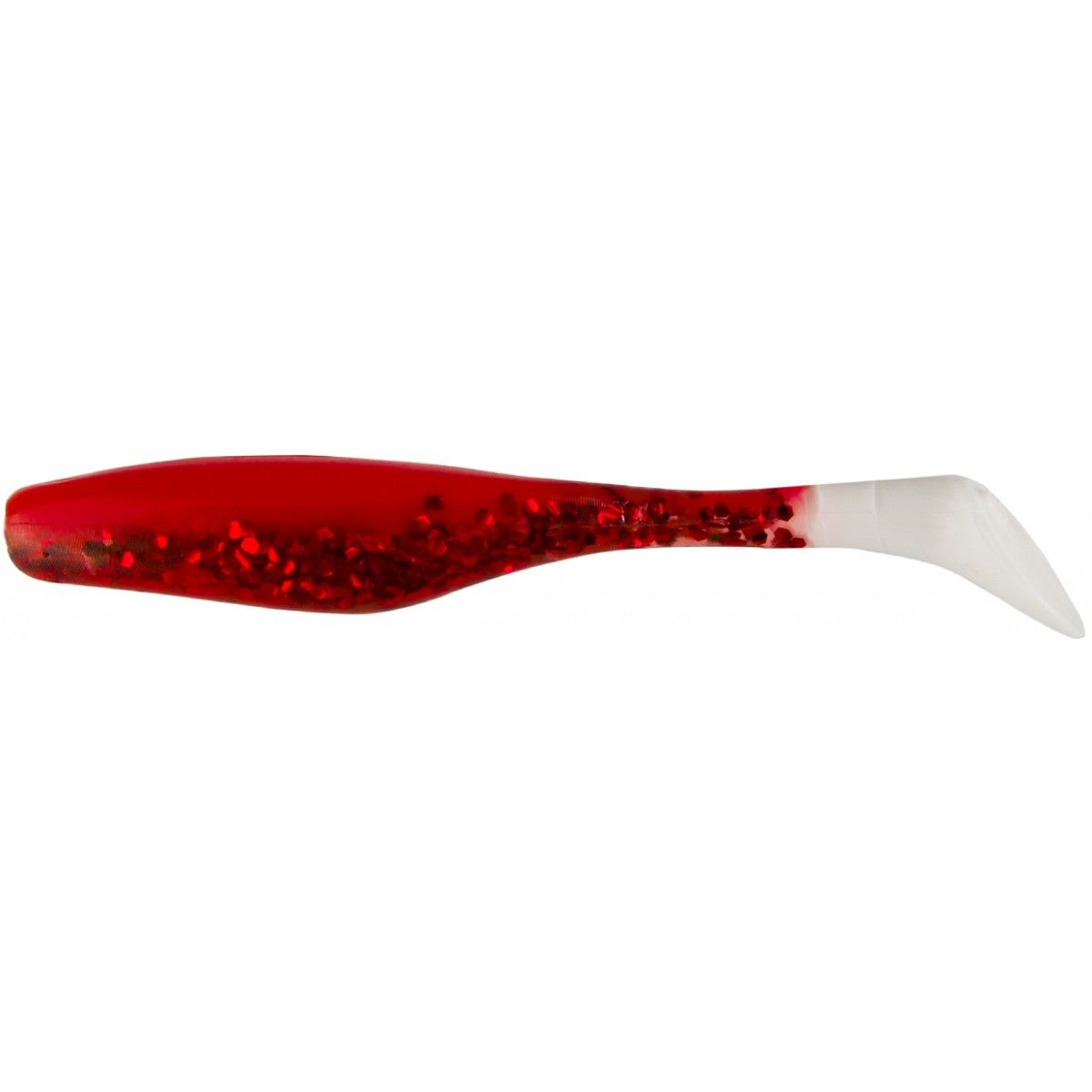 

Виброхвост Helios Vigor 3,75"/9.5 см Red Sparkles WT 7шт. (HS-6-034), 000172857