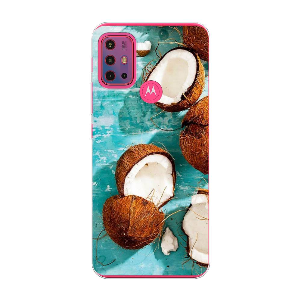

Чехол Awog на Lenovo K13 Note/Motorola Moto G10/G20/G30 "Разбитые кокосы", Разноцветный, 242250-10