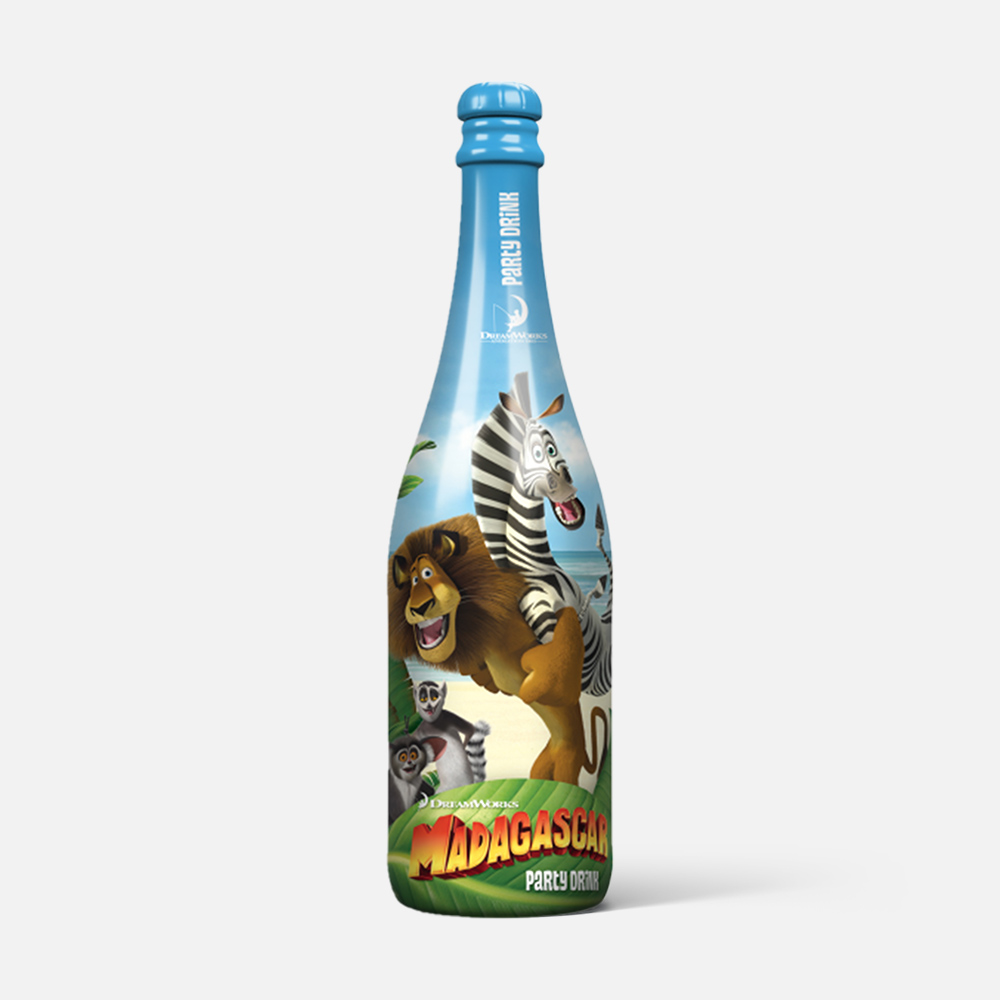 

Напиток Party Drink, Madagascar, яблоко, с газом, Венгрия, 0,75 л