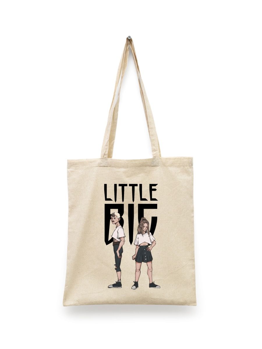 

Шоппер унисекс СувенирShop Little Big/Ильич 1, белый, Little Big/Ильич 1