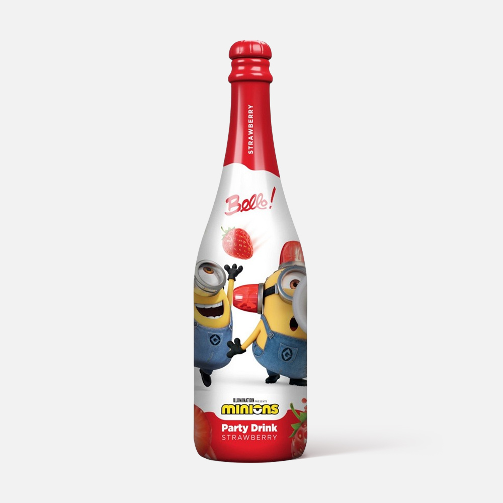 

Напиток Party Drink, Bello, клубника, с газом, Венгрия, 0,75 л