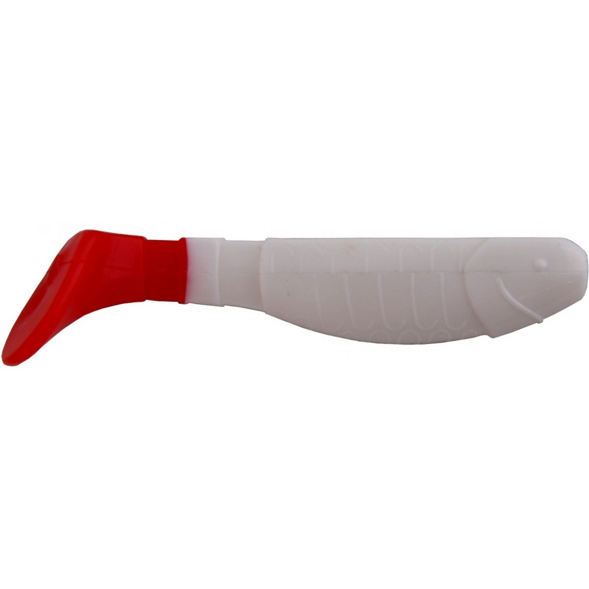 

Виброхвост Helios Chubby 3,55"/9 см White RT 5шт. (HS-4/1-003), Helios, 000167774