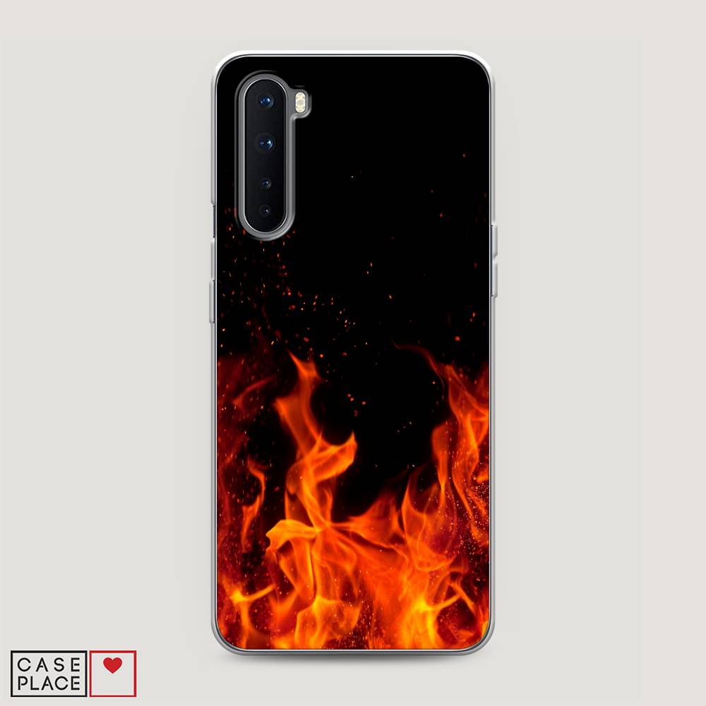 

Чехол Awog на OnePlus Nord / ВанПлас Nord "Все в огне", Оранжевый;черный, 151350-4