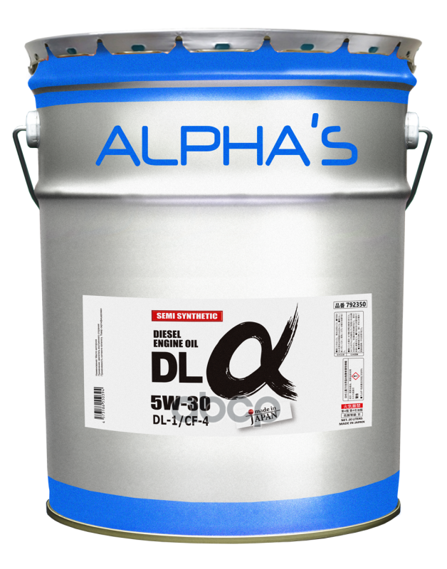 

ALPHA'S Масло Моторное 5w-30 20л Dl-1/Cf-4 (Полусинтетика)