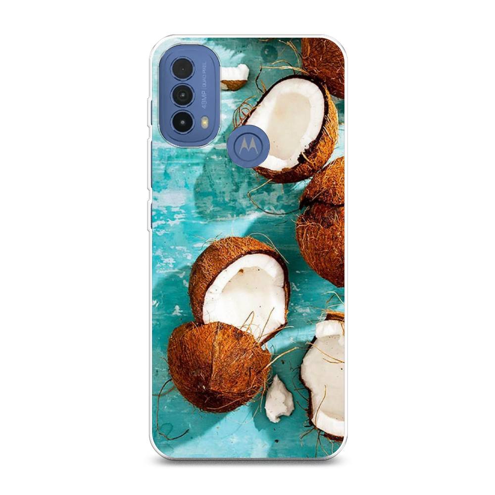 

Чехол Awog на Lenovo K14 Plus/Motorola Moto E20/E30/E40 "Разбитые кокосы", Разноцветный, 243550-10