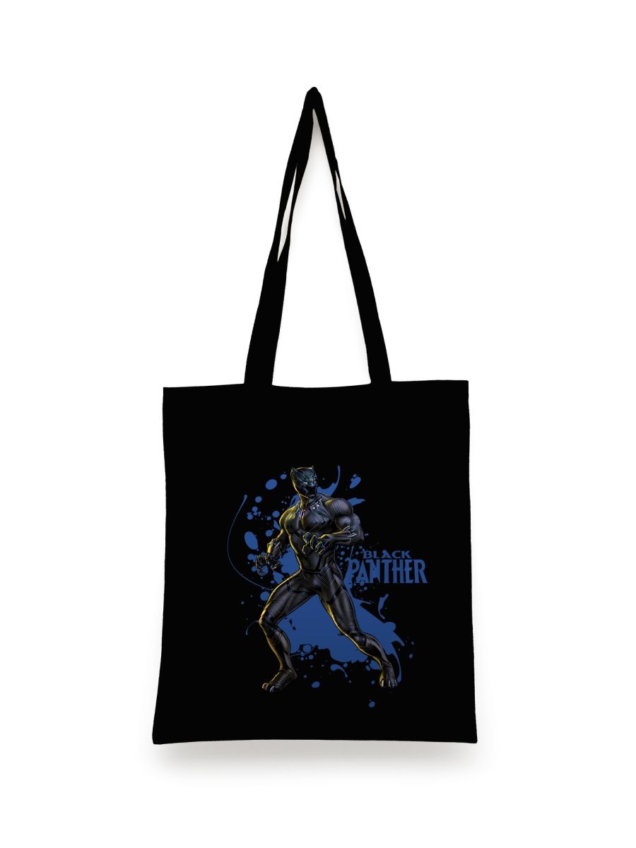 

Шоппер унисекс СувенирShop Черная пантера/Marvel 5, черный, Черная пантера/Marvel 5