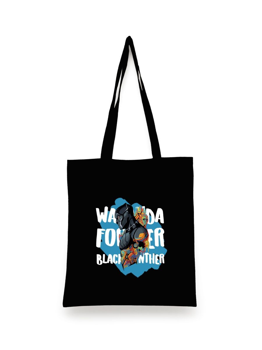 

Шоппер унисекс СувенирShop Черная пантера/Marvel 11, черный, Черная пантера/Marvel 11