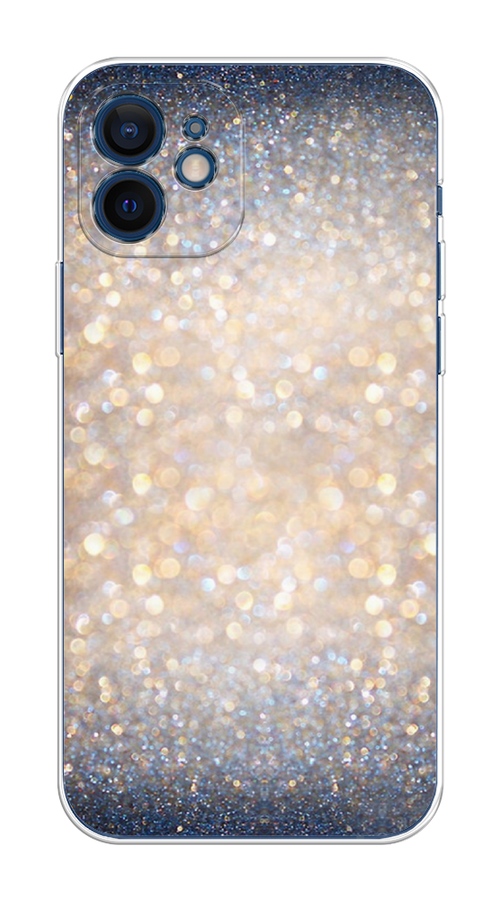 

Чехол на Apple iPhone 12 Mini "Мерцание рисунок", Желтый;серый, 12650-1