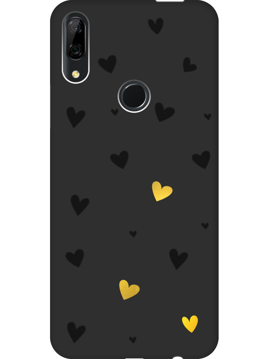 

Чехол на Honor 9X / 9X Premium / Huawei P Smart Z / Y9 Prime (2019) с принтом 830745, Черный;золотистый, 721096591