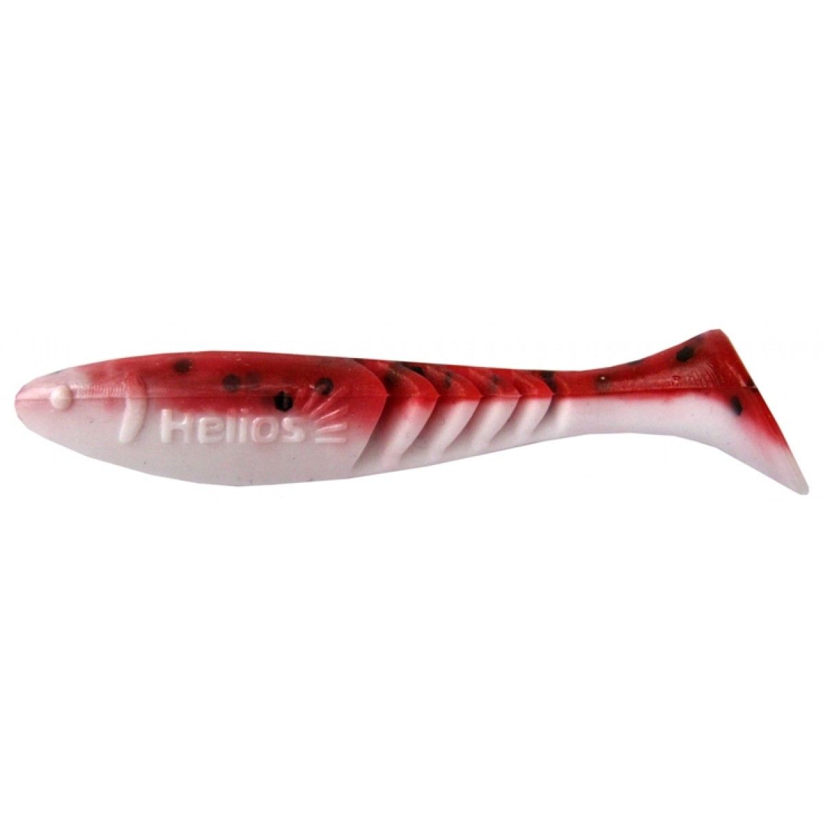 

Виброхвост Helios Slash 2,64"/6,7 см Red & White 10шт. (HS-19-003), Helios, 000144498