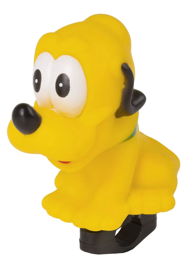 Клаксон короткий пластик с игрушкой ЩЕНОК, 12779A