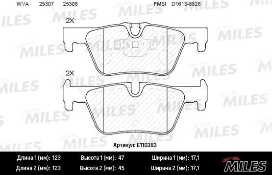 

Колодки тормозные bmw 1 f20 10-/3 f30 11- задние semimetallic