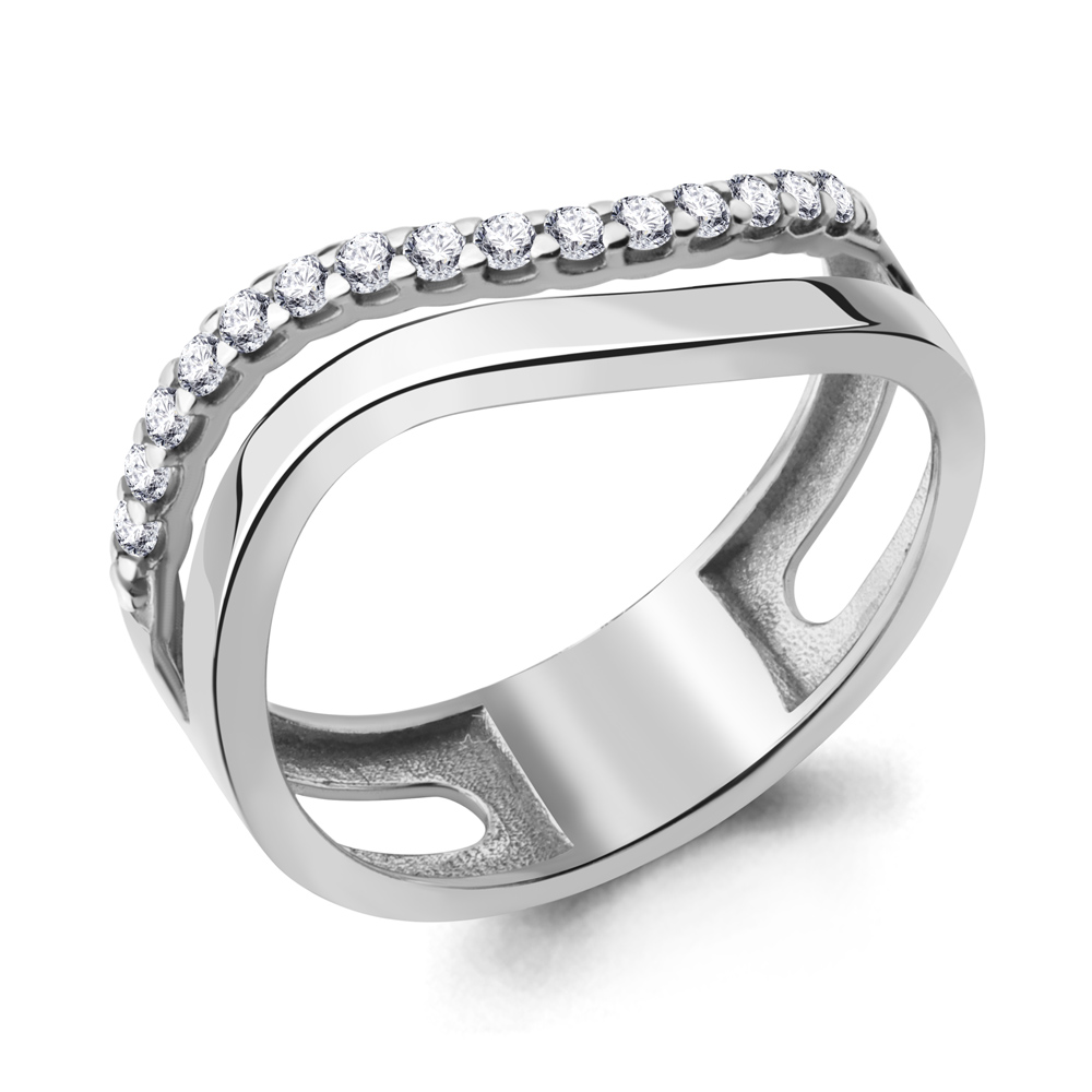 

Кольцо из серебра с фианитом Aquamarine Aquamarine 67547А_925_р р. 14,5, 67547А_925_р