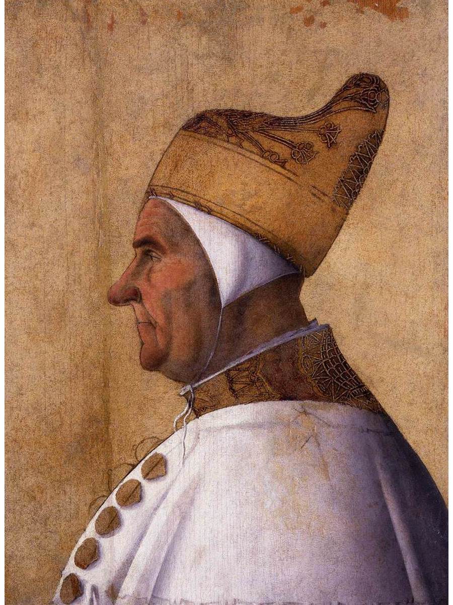 

Постер DRABS A3 Джентиле Беллини Portrait of Doge Giovanni Mocenigo