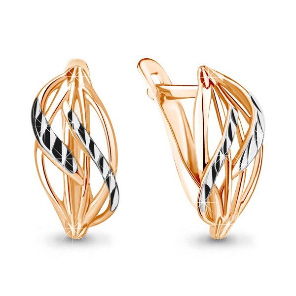 

Серьги из золота TEO MAORI 831163.1, 831163.1