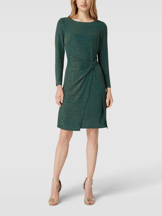 

Платье женское Vera Mont 1702663 зеленое 42 EU, Зеленый, 1702663