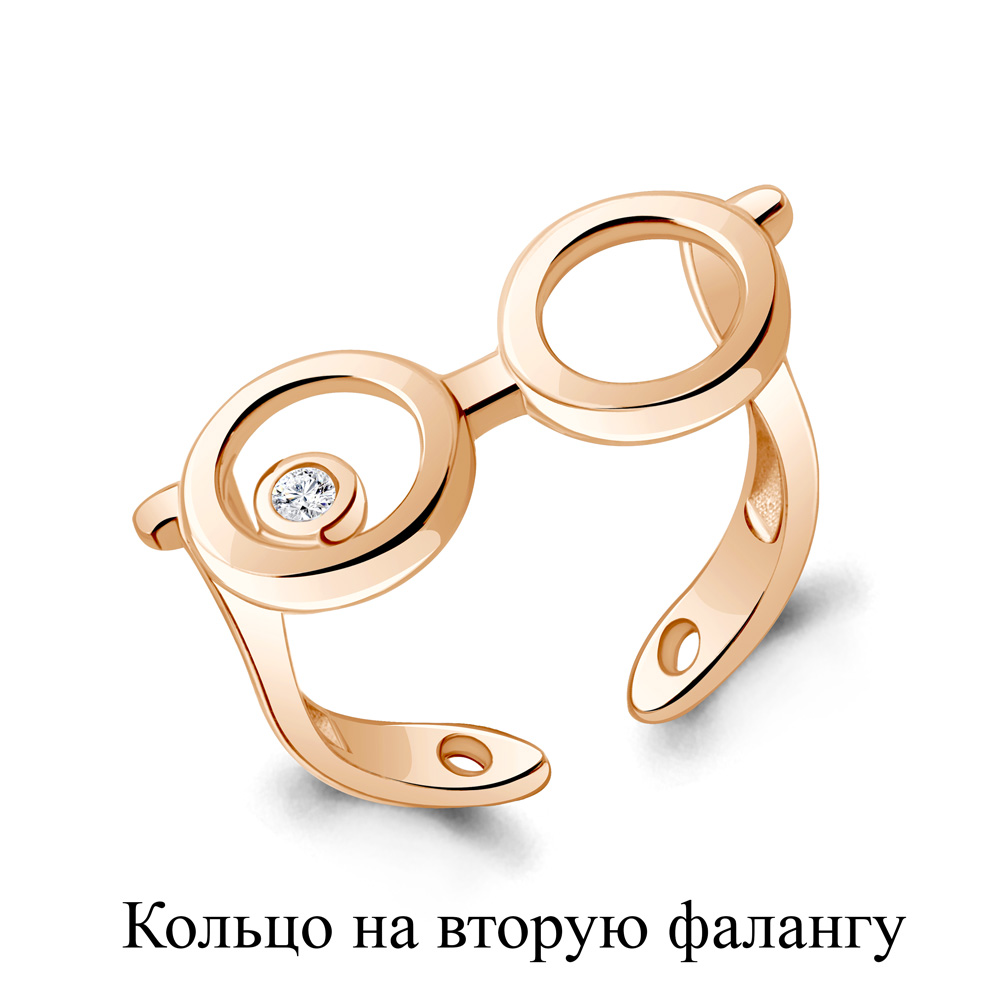 

Кольцо из серебра с фианитом Aquamarine Aquamarine 67544А_925_з р, 67544А_925_з