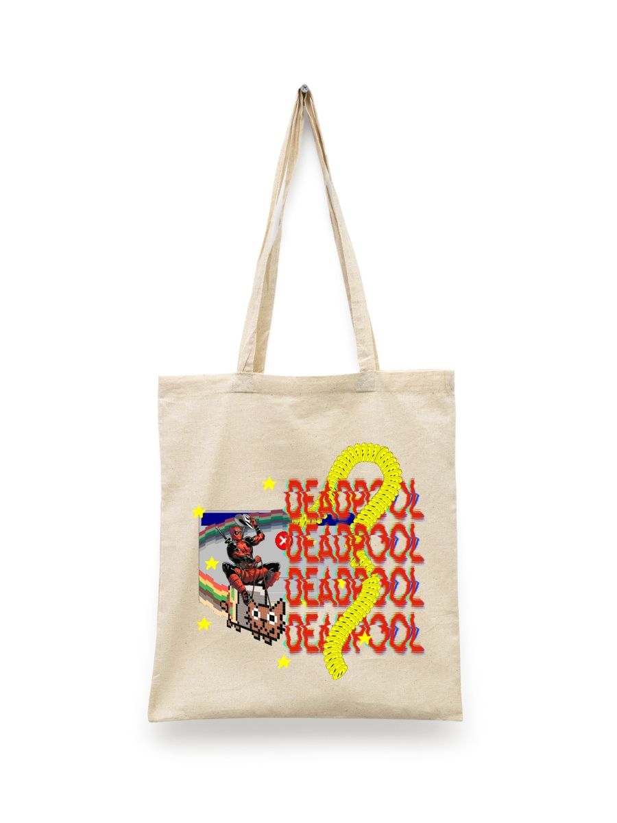 

Шоппер унисекс СувенирShop Дэдпул/Marvel 10, белый, Дэдпул/Marvel 10