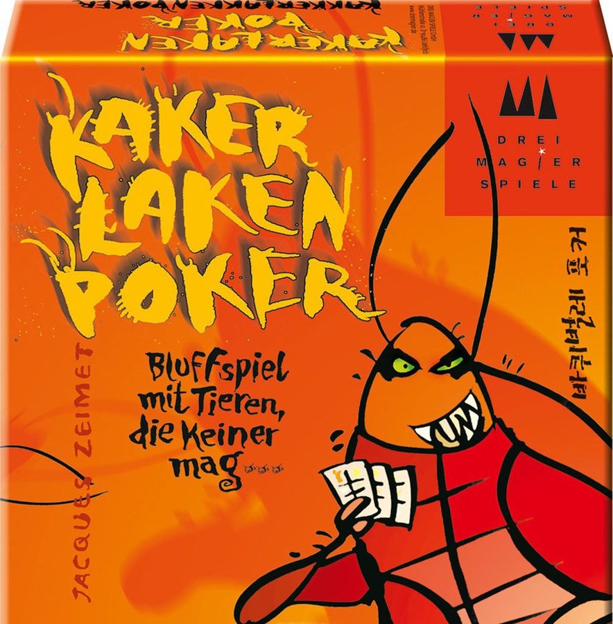 Настольная игра Drei Magier Kakerlaken Poker Тараканий покер, арт.40829