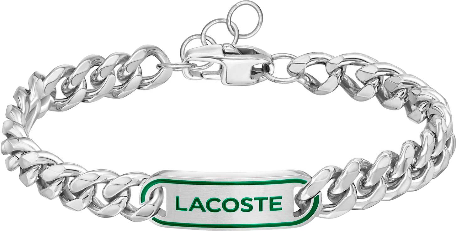 Браслет из стали р. 21,5 Lacoste 2040224, эмаль