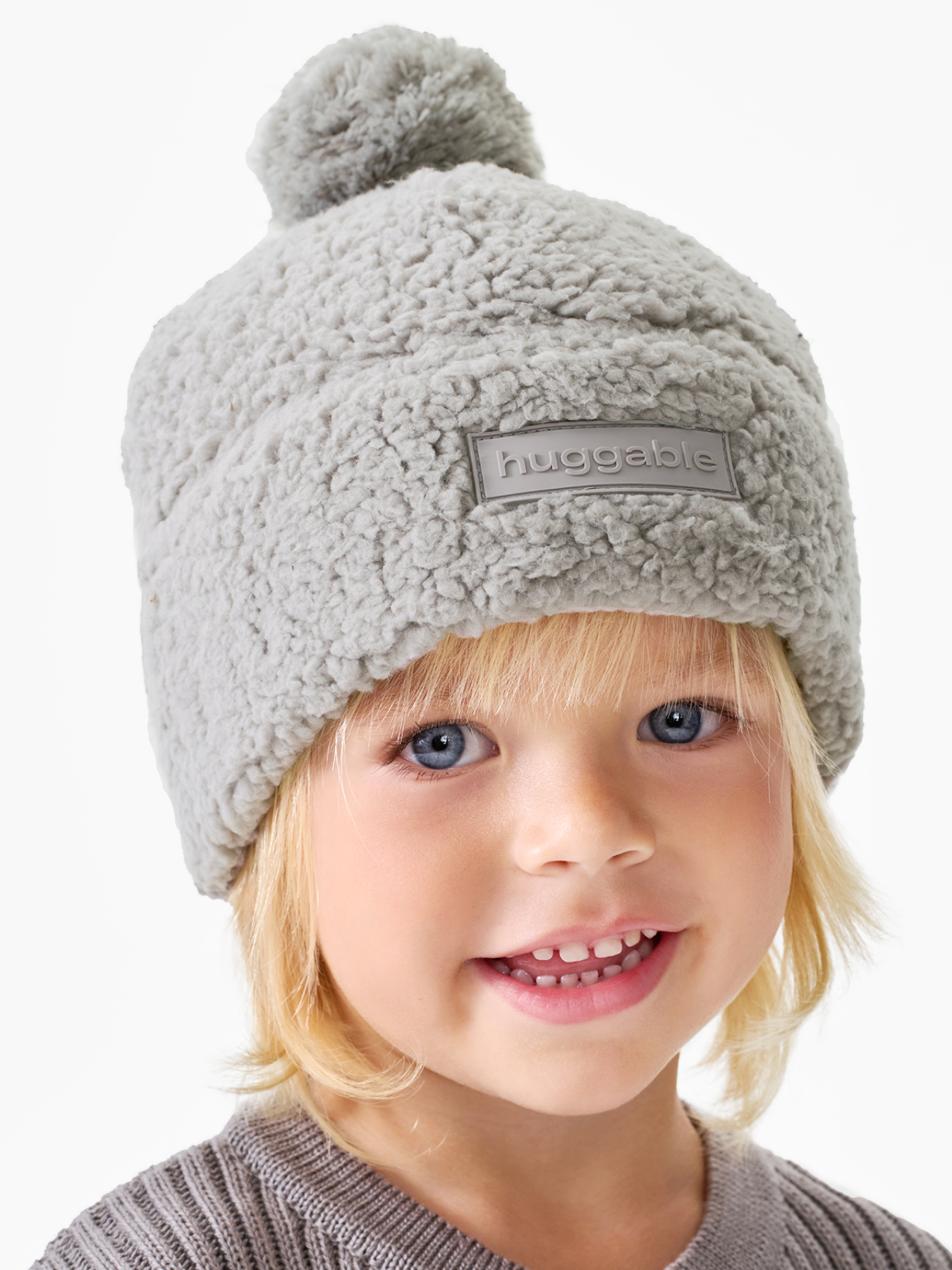 

Шапка детская Happy Baby 89086, grey, onesize, Серый, 89086
