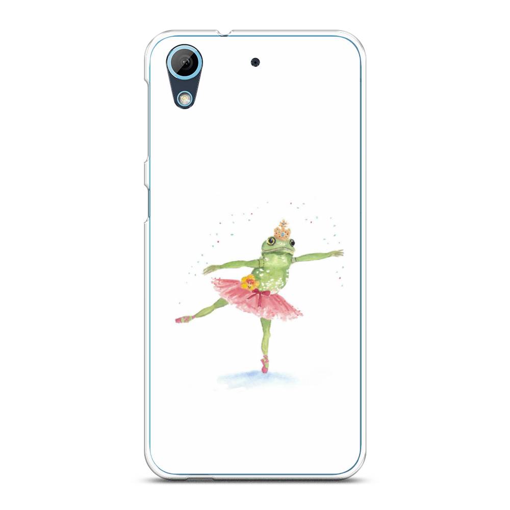 

Чехол на HTC Desire 626 "Лягушка-балерина", Зеленый, 101350-4