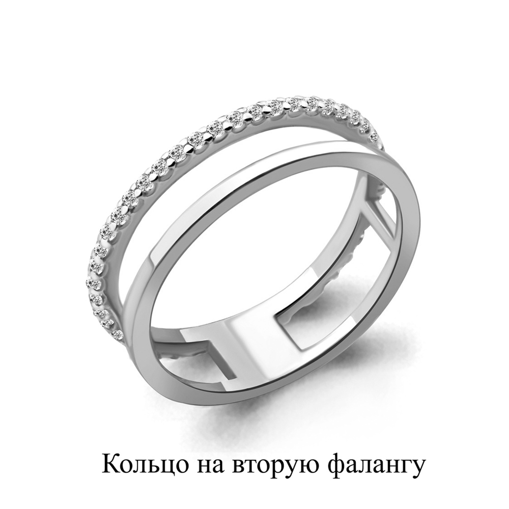 

Кольцо из серебра с фианитом Aquamarine Aquamarine 67510А_925_р р. 15, 67510А_925_р