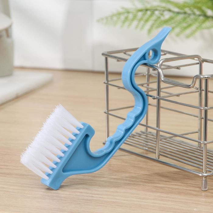 

Щетка для мытья посуды, изогнутая, 18×6,5 см, цвет МИКС