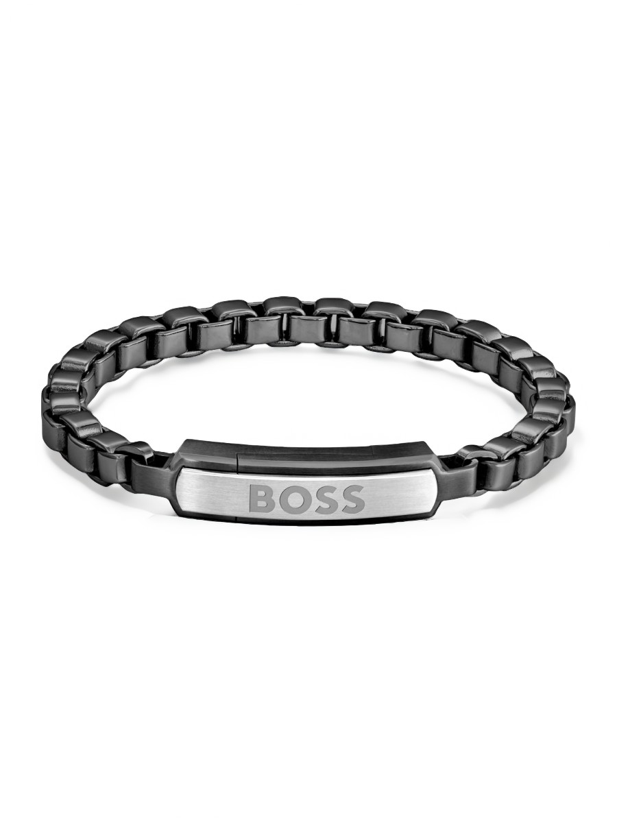 Браслет из стали р. 19 HUGO BOSS 1580598M