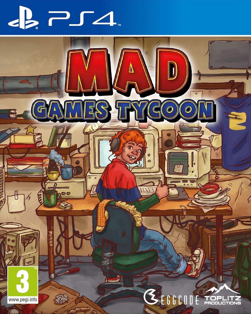 Игра Mad Games Tycoon PlayStation 4 русские субтитры 4090₽