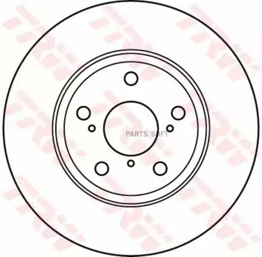 

Диск Тормозной Toyota Avensis (03-08) Передний (1Шт.) Trw Df4939S