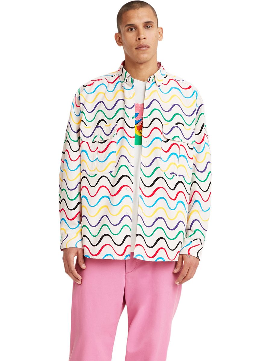 

Рубашка мужская Levi's A0953-0003 белая XL, A0953-0003