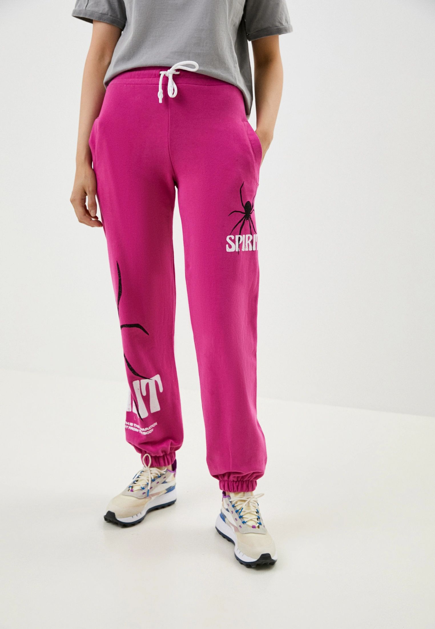 

Спортивные брюки женские BLACKSI 5039 розовые M, Розовый, 5039