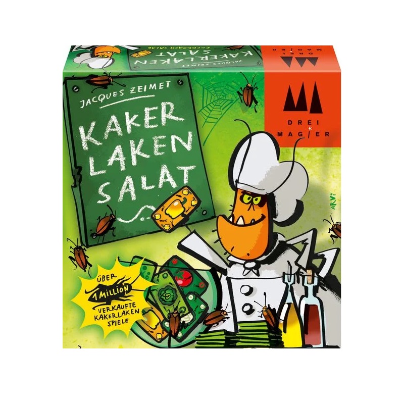 

Настольная игра Drei Magier Kakerlaken Salat Тараканий салат, арт. 40839