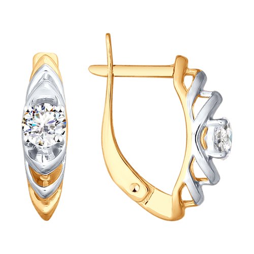 

Серьги из золота TEO MAORI 881020359-4, Swarovski, 881020359-4