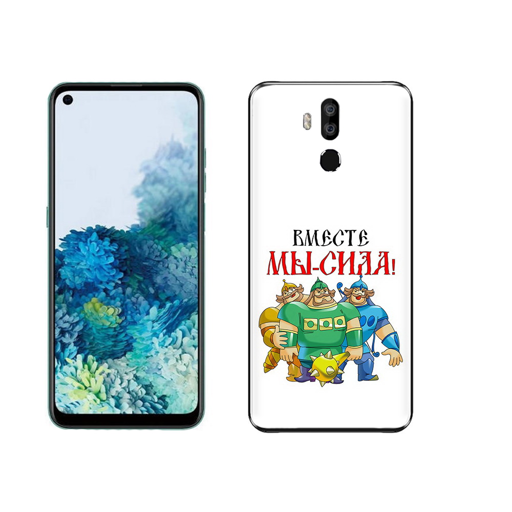 

Чехол MyPads Tocco для Oukitel K9 23 февраля богатыри, Прозрачный, Tocco