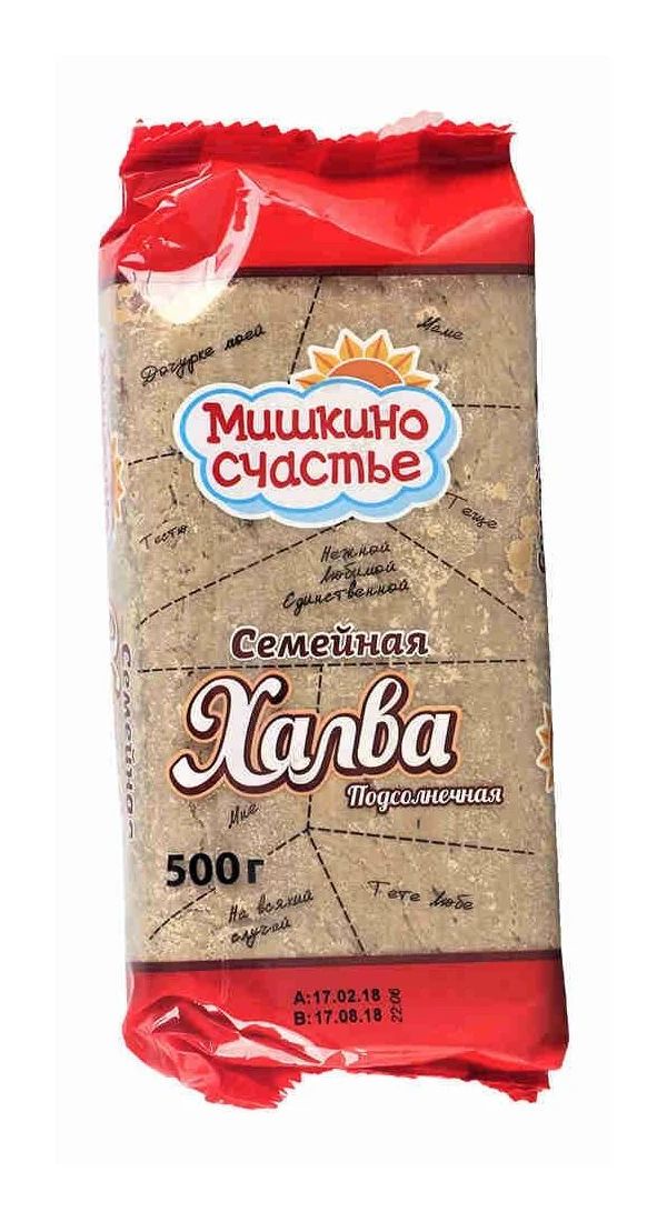 

Халва Мишкино счастье подсолнечная