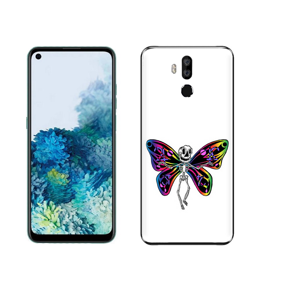 

Чехол MyPads Tocco для Oukitel K9 эффект бабочки, Прозрачный, Tocco