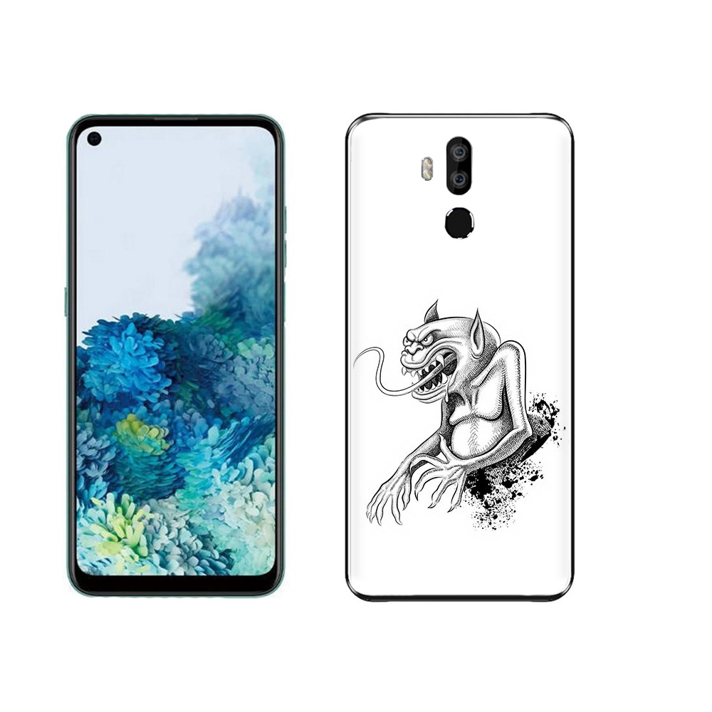 

Чехол MyPads Tocco для Oukitel K9 чорт, Прозрачный, Tocco
