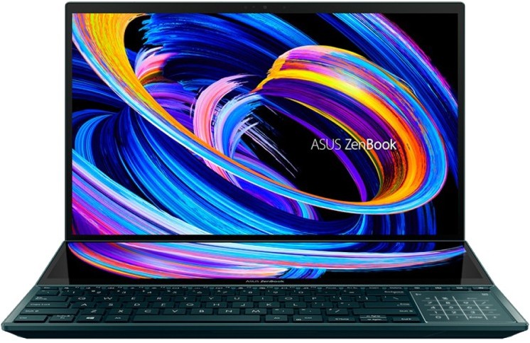 фото Ноутбук asus zenbook pro duo ux582lr-h2033t core i7 celestial blue