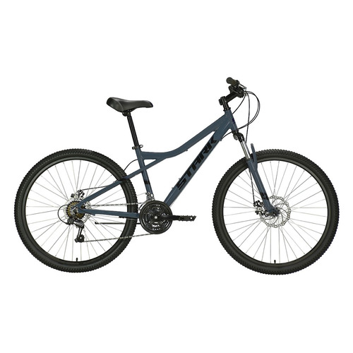 

Велосипед STARK Slash 27.1 D (2021), горный (взрослый), рама 18", колеса 27.5", серый/черн