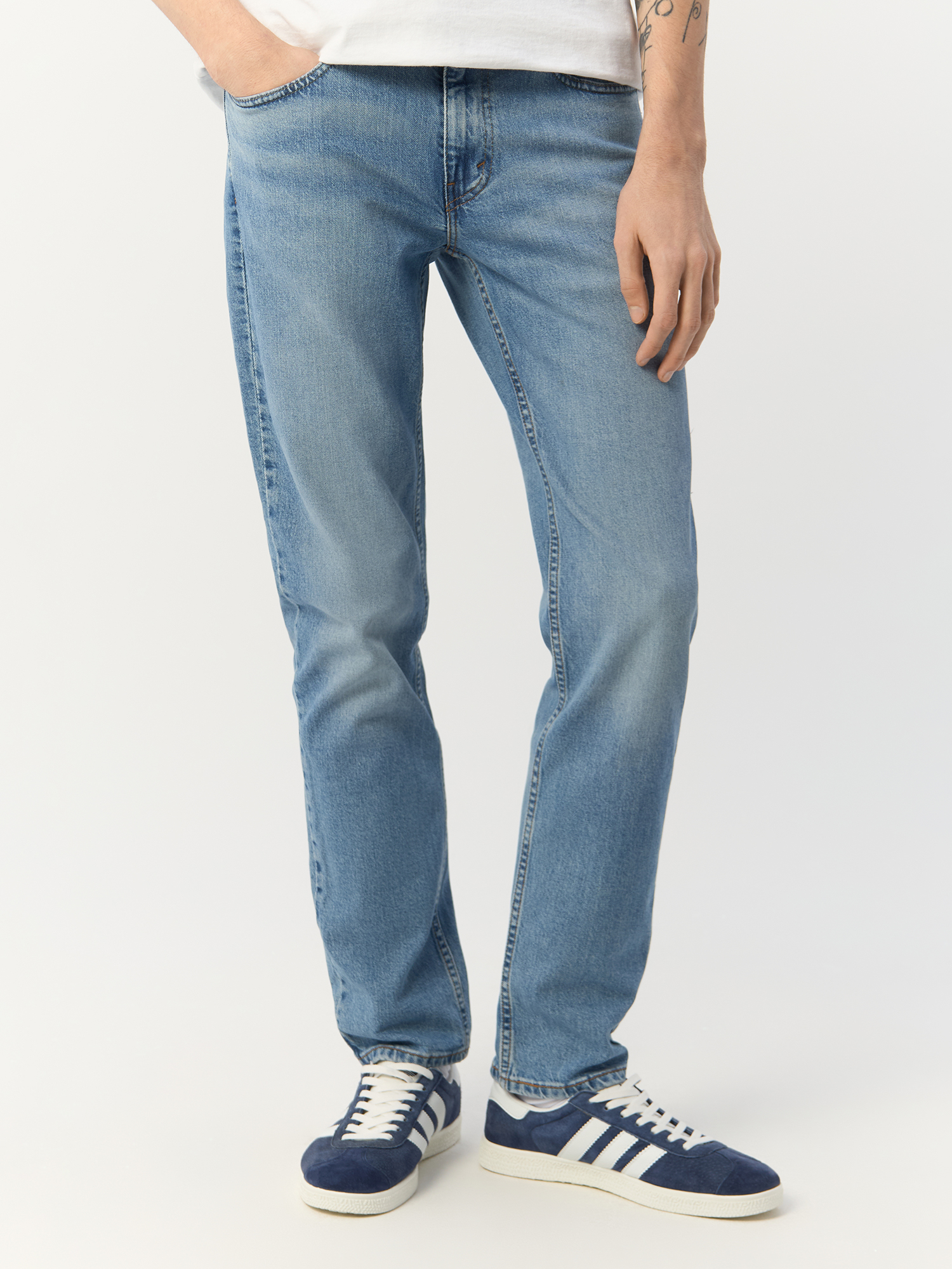 

Джинсы Levi's для мужчин, светло-голубые, размер W34-L34, 04511-5127, Голубой, 04511-5127