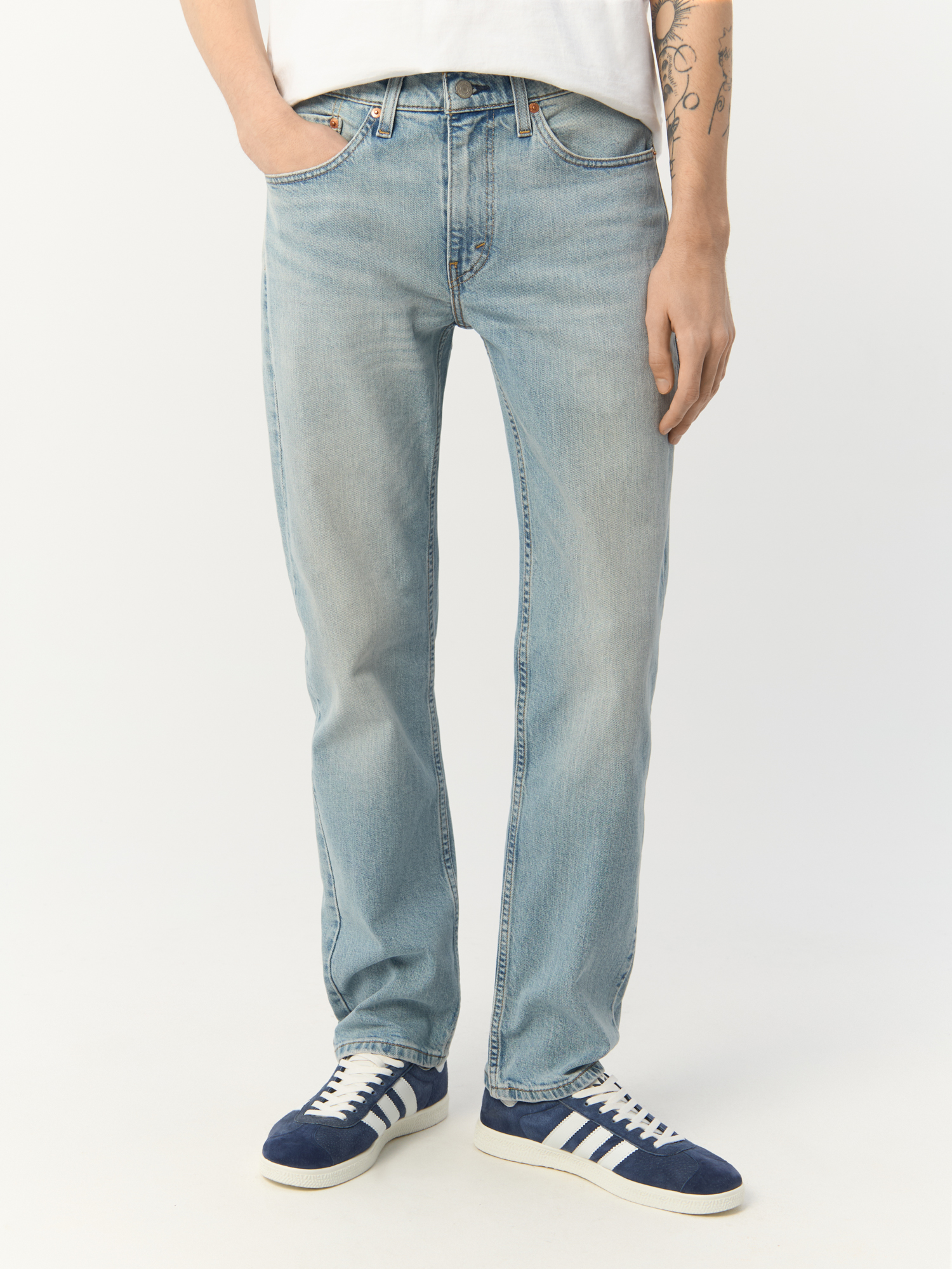 

Джинсы Levi's для мужчин, светло-голубые, размер W34-L32, 00514-1867, Голубой, 00514